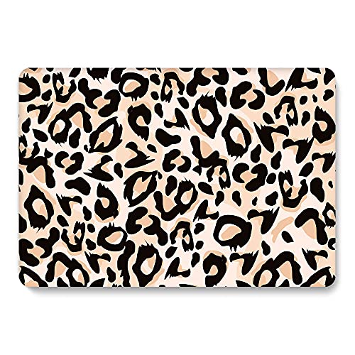 Protective Case Compatible with MacBook Pro 13 inch with CD-ROM Model: A1278(Old Version 2012/2011/2010/2009/2008), Plastic Hard Shell Case Cover & Keyboard Cover Skin - Leopard - color: Leopard 2, size: A1278(Pro 13 w/CD-ROM 2008-2012)