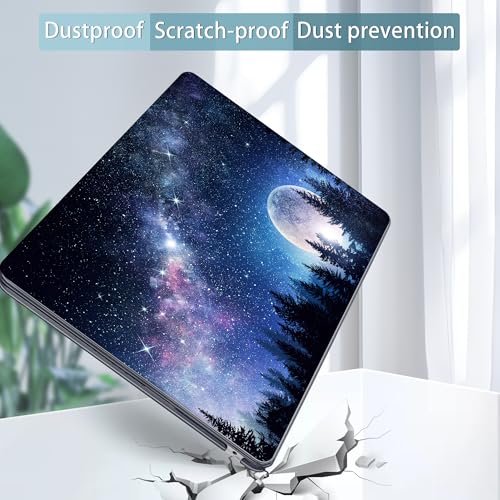Tuiklol for MacBook Air 13 inch Case M5 2026 M4 2025 M3 2024 M2 2022 Release Model A3449 A3240 A3113 A2681,Plastic Hard Shell Cover for MacBook Air 13.6 with Touch ID, Moonlight - color: Moonlight