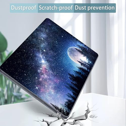 Tuiklol for MacBook Air 13 inch Case M5 2026 M4 2025 M3 2024 M2 2022 Release Model A3449 A3240 A3113 A2681,Plastic Hard Shell Cover for MacBook Air 13.6 with Touch ID, Moonlight - color: Moonlight
