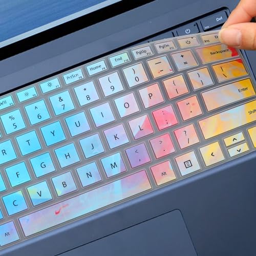 Microsoft Surface Keyboard Cover for Laptop 6/5/4 13.5"/"15", Surface Laptop Studio 2 (2023), Studio 14.4" - Protective Cover Skin - Colorful - color: Colorful