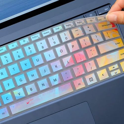 Microsoft Surface Keyboard Cover for Laptop 6/5/4 13.5"/"15", Surface Laptop Studio 2 (2023), Studio 14.4" - Protective Cover Skin - Colorful - color: Colorful