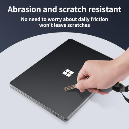 IMMOENUC Skin for Microsoft Surface Laptop 7 (15 inch, 2024 Model 2037) - Full Body Vinyl Wrap Decal Sticker - Anti-Scratch & Abrasion Resistant Protective Cover - Black - color: Black, size: 15 inch