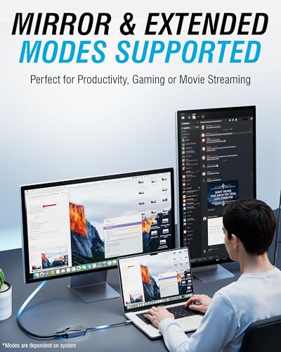 SABRENT 8K USB Type-C to HDMI Adapter - 8K@30Hz & 4K@120Hz, HDR10/Dolby Vision, VRR & FreeSync, Compatible with Laptops, Tablets, Smartphones, Portable Gaming Systems, Aluminum Design (DA-CH8K) - style: 8K HDMI Adapter