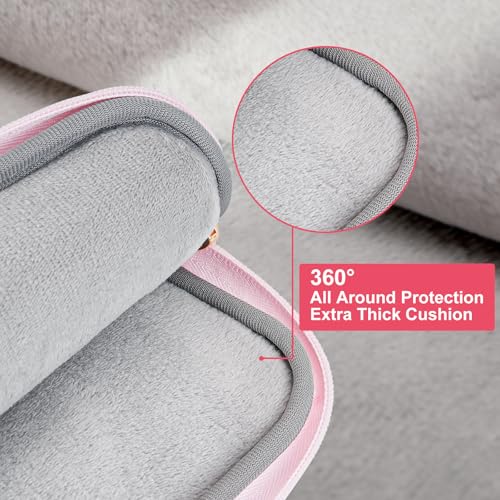 MOSISO Laptop Bag for Women, Computer Bags | Puffy Laptop Sleeve Bag with Trolley Sleeve