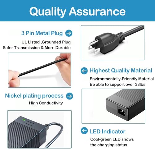 19V 6.32A 120W AC Adapter Charger Compatible with Mini PC - Intel NUC 10 11 12 13 14 Pro Kit Mini PC NUC10i7FNH,Beelink SER8,ACEMAGIC AD08, Chromebox 5 Computers Power Supply Cord Plug