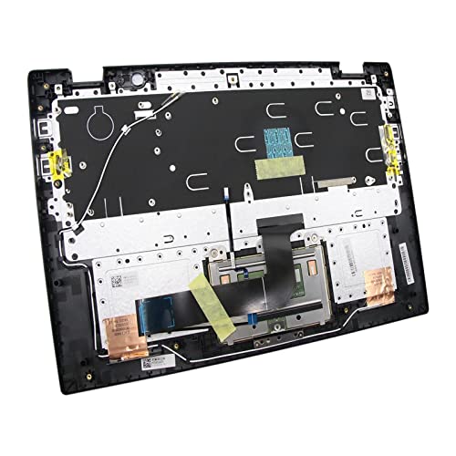 Windows Laptop Palmrest Upper Case Top Cover with Keyboard Touchpad Assembly Replacement for Lenovo Notebook 14W 81MQ 5CB0S95291