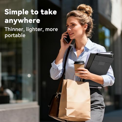 Laptop Screen Extender, 14” Portable Monitor for Laptop, 1080P FHD Dual Monitor for 13"-17" Laptops, Second Extended Computer Monitor for Travel Work, Compatible with Windows Mac Android Switch PS