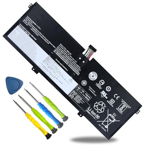 L17C4PH1 L17M4PH1 L17M4PH2 L17L4PH2 Battery for Lenovo Yoga 7 Pro Pro-13IKB C930 C930-13 C930-13IK C930-13IKB C930-131KB C930-13IKB 81C4 Series Notebook 5B10Q82425 5B10Q82426 5B10Q82427 60Wh 7820mAh - size: 10.02*3.70*0.39inch L17C4PH1