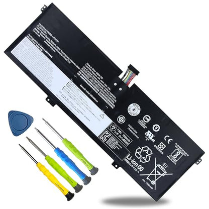 L17C4PH1 L17M4PH1 L17M4PH2 L17L4PH2 Battery for Lenovo Yoga 7 Pro Pro-13IKB C930 C930-13 C930-13IK C930-13IKB C930-131KB C930-13IKB 81C4 Series Notebook 5B10Q82425 5B10Q82426 5B10Q82427 60Wh 7820mAh - size: 10.02*3.70*0.39inch L17C4PH1