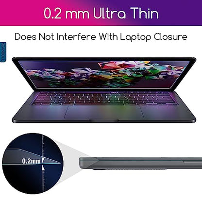 15.6 inch Laptop Screen Protector Tempered Glass Compatible with Other All 15.6" Laptops Portable Monitor with 16:9 Aspect Ratio,(345x194 / W x H)-Ultra Clear & 9H Hardness ,15.6 Tempered Glass Shield - size: Glass-15.6-Inch 16:9