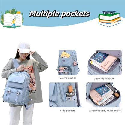 ZHANAO Rolling Backpack Luggage BookBag with Wheels Trolley Bag Wheeled Travel Backpack for Girls & Boys Trolley Bag - color: Purple, size: 2-wheel