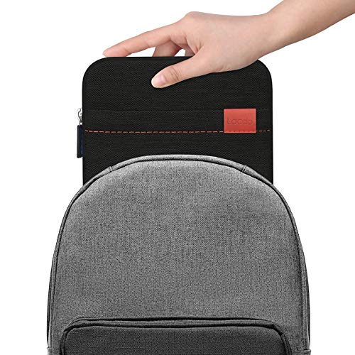 Lacdo Waterproof External USB CD DVD Writer Blu-Ray Protective Storage Carrying Case Bag Compatible Apple MD564ZM/A SuperDrive,Magic Trackpad, Samsung/LG/Dell/ASUS/External DVD Drives, Black - color: Black