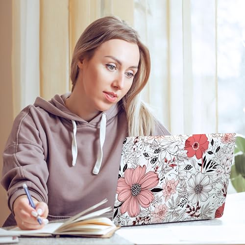 Laptop Skin Decal HP 15.6" - Botanical, Laptop Cover Sticker, No Cutting Required, No Bubble, Waterproof, Scratch Resistant - Including Wide Screen and Wrist Pad - size: 15.6 inch