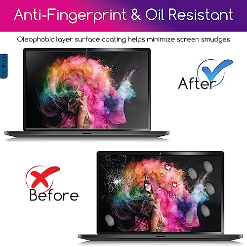 2 Pack 14 Inch Tempered Glass Laptop Screen Protector Compatible with All Other 14" Laptops Portable Monitor with 16:10 Aspect Ratio, (11.9 x 7.4 in, W x H) - Ultra Clear 9H, 14 Tempered Glass Shield - size: Glass-14-Inch 16:10