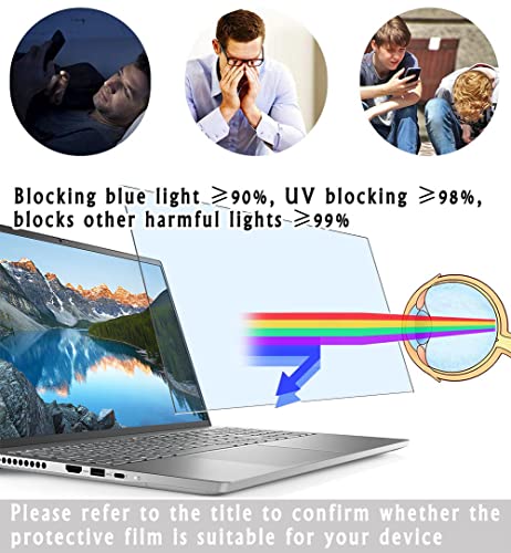 Vaxson Anti Blue Light Tempered Glass Screen Protector, compatible with Lenovo ThinkPad L13 Yoga Gen 4 13.3" Laptop Visible Area Cover Only, 9H Film Protectors [ Not Full Coverage ]