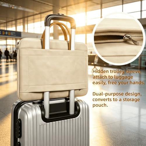 14 15 Inch Laptop Case Sleeve with Handle, Waterproof Laptop Carrying Cover, 360° Shockproof Protective Computer Bag Compatible with 14 15 Inch HP Macbook Lenovo Dell ASUS Acer