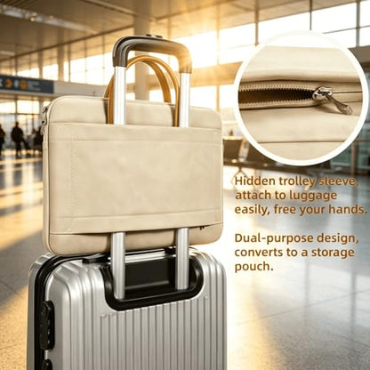 14 15 Inch Laptop Case Sleeve with Handle, Waterproof Laptop Carrying Cover, 360° Shockproof Protective Computer Bag Compatible with 14 15 Inch HP Macbook Lenovo Dell ASUS Acer