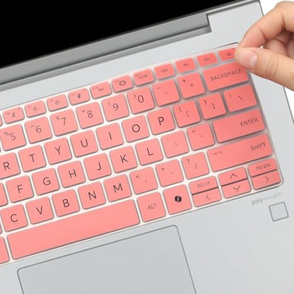 Keyboard Cover for HP ProBook 440 G11 14 & HP ProBook 445 G11 14-inch Laptop Accessories Keyboard Protective Cover Skin (NOT Fit HP ProBook 440 445 G10/G9/G8/G7/G6/G5)-Pink - color: Pink