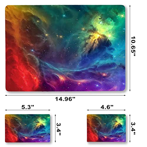 15.6 inch Laptop Notebook Skin Sticker Universal Soft Art Cover Decal Fits 12 13 13.3 14 15 15.4 15.6 inch Laptop Protector,Easy to Apply, Reusable, Color Nebula Galaxy - color: Color Nebula Galaxy