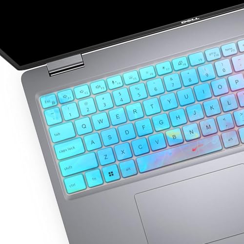 Cute Keyboard Cover for Dell Latitude 3550 5550 5540 5520 5521 3540 5531 5530 15.6" Laptop, Dell Precision 3591 3590 3581 3580 3571 3570 3560 3561 15.6" US Laptop Keyboard Skin -Stylish Colorful - color: Colorful