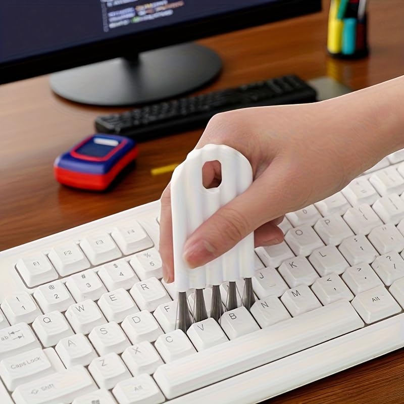 Keyboard Cleaning Brush, Computer Dust Removal Tool for Office and Home Use, Soft Bristles for Electronics, Laptops, and Mechanical Keyboards (1-Pack)