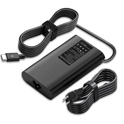 90W USB C Laptop Charger Compatible with Dell XPS 13 15 17, Latitude 5520 5530 5540 5550 5400 5450 5440 5430 5420 5320, Latitude 3420 3450 3520 3550 7320 7420, Precision 3540 5550 - color: BLACK