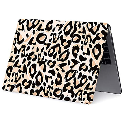 Protective Case Compatible with MacBook Pro 13 inch with CD-ROM Model: A1278(Old Version 2012/2011/2010/2009/2008), Plastic Hard Shell Case Cover & Keyboard Cover Skin - Leopard - color: Leopard 2, size: A1278(Pro 13 w/CD-ROM 2008-2012)