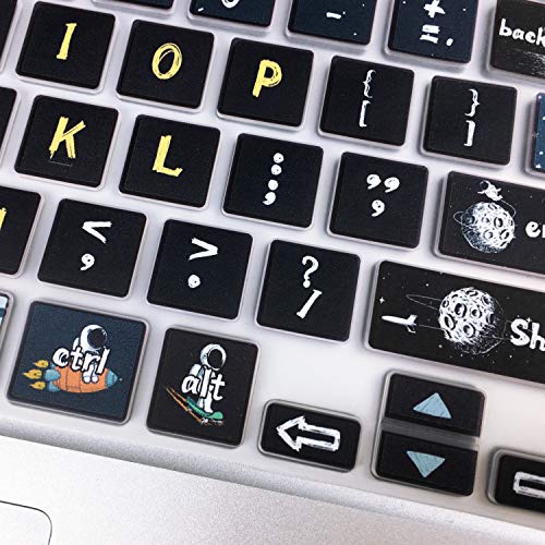 Keyboard Cover Skin for HP Chromebook 11 x360 11.6,G2/G3/G4/G5/G6 EE/G7 EE 11.6, 14-ca 14-ak14-X Series/HP Chromebook 14 G2 G3 G4 Keyboard Protector,Spaceman - color: Spaceman
