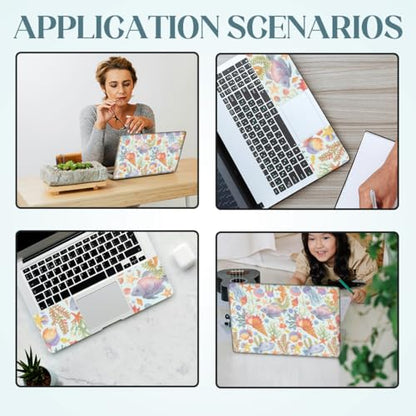 SUPERDANT Laptop Skin Sticker Marine Life Laptop Decals Personalized Universal Notebook Computer Wrap Vinyl Skin Stickers Cover Art Decal Removable 12-15.6 Inch Waterproof Scratch-Resistant Gifts - style: Marine Life