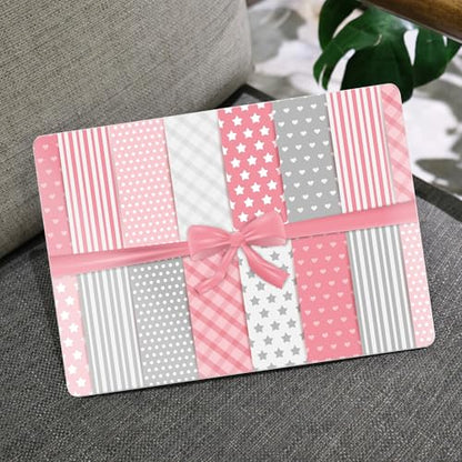 MEEgoodo Case for M5/M4/M3/M2 MacBook Air 13 inch Case 2026 2025 2024 2022, Fit Model A3449/A3240/A3113/A2681, Laptop Hard Shell Compatible with MacBook Air 13.6-inch, Mixed-Style Pink Bow - color: Mixed-Style Pink Bow