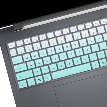 Keyboard Cover for 16" Dell Pro 16/Pro 16 Plus/Pro Max 16 PB16250 PB16255 PC16250 PC16255 MC16250 MC16255 & Pro Max 18 Plus MB1825 (NOT FIT Pro 16 Premium, Dell Pro 3/5/7 16")-OMint - color: OmbreMint
