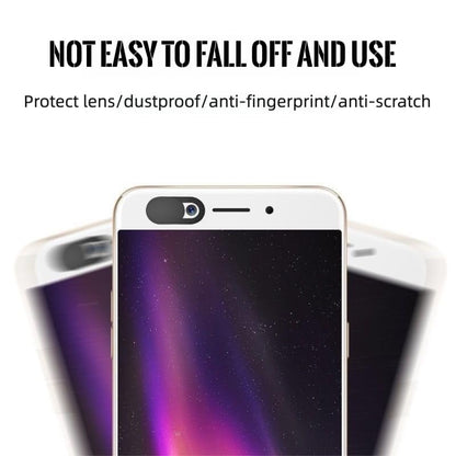 Webcam Cover Slide for Laptop, Phone, Tablet, and Desktop Camera Privacy Protection, Anti-Peeping Camera Blocker, Set of 4 - color: White, size: one size