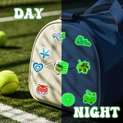 60 Pcs Funny Water Bottle Stickers for Kids Glow in The Dark | Cute Cartoon Laptop Decals, Waterproof Vinyl Sticker for Luggage Scrapbook Skateboard Phone Case DIY - color: Luminescent-492kscp