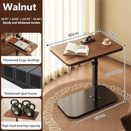 Portable Laptop Stand, ergonomically Adjustable Height Stand, 360-degree Rotating Desktop, Suitable for Home use, Balcony, Sofa, Bedside, Student Dormitory Storage Rack