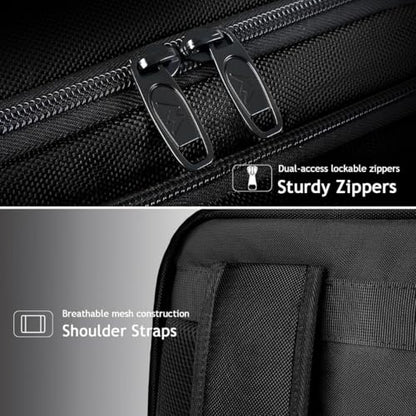 MATEIN Extra Large 45L Travel Backpack, Airline Approved 18 Inch Backpack | Shoe Compartment, Water Resistant, College Luggage Backpack, Casual Daypack, Overnight Weekender Travel Bag, Black - color: Black, size: XX-Large