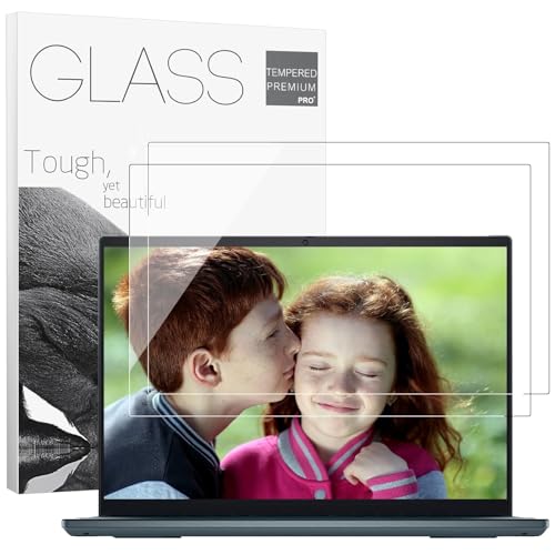 2Pcs 17.3 ″ Universal Laptop Screen Protector Tempered Glass 16:9 | For HP/Dell/Acer/ASUS/Samsung/Lenovo/MSI/Toshiba/LG/Razer Blade bubble-free, scratch-resistant, ultra-clear - size: 17.3 Inch (16:9 Aspect Ratio Screen)