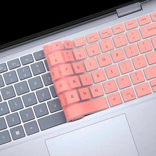 Keyboard Cover for 2025 2024 New Dell Inspiron 14 5440 7441 7440 7445 & Inspiron 16 7640, Inspiron Plus 14 7441 7440 & Inspiron Plus 16 7640 Laptop Keyboard Protector Cover Skin-Pink - color: Pink