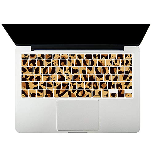 Protective Case Compatible with MacBook Pro 13 inch with CD-ROM Model: A1278(Old Version 2012/2011/2010/2009/2008), Plastic Hard Shell Case Cover & Keyboard Cover Skin - Leopard - color: Leopard 3, size: A1278(Pro 13 w/CD-ROM 2008-2012)