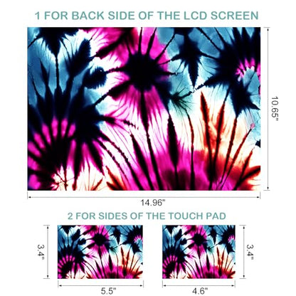DINKY Laptop Skin Sticker Decal, 12" 13" 13.3" 14" 15" 15.4" 15.6 inch Laptop Universal Reusable Vinyl Skin Stickers Cover Art Decal Notebook PC Personalized Protector-Abstract Art - color: Abstrcat Plant