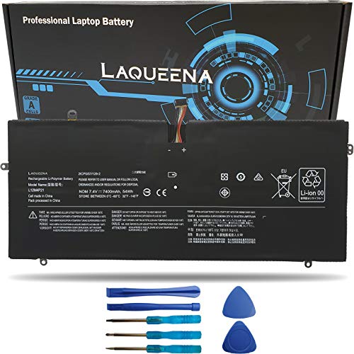 L12M4P21 Laptop Replacement Battery for Lenovo Yoga 2 Pro 13 Series L13S4P21 121500156 21CP5/57/128-2 7.4V 54WH/7400MAH 8-Cell - style: L12M4P21