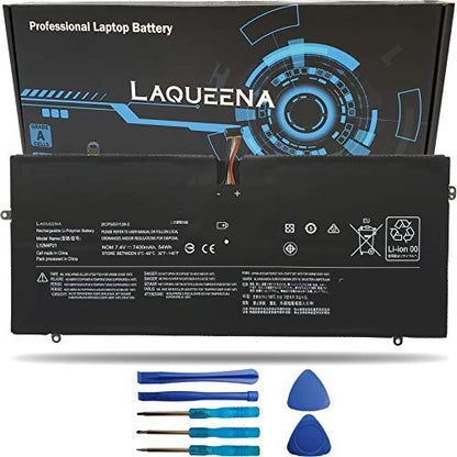 L12M4P21 Laptop Replacement Battery for Lenovo Yoga 2 Pro 13 Series L13S4P21 121500156 21CP5/57/128-2 7.4V 54WH/7400MAH 8-Cell - style: L12M4P21