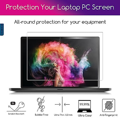 KEANBOLL 13.3 inch Laptop Screen Protector Tempered Glass Compatible with Other All 13.3" Laptops with 16:9 Aspect Ratio,(294x165 / W x H)-Ultra Clear & 9H Hardness,13.3 Tempered Glass Shield - size: HD-13.3 inch