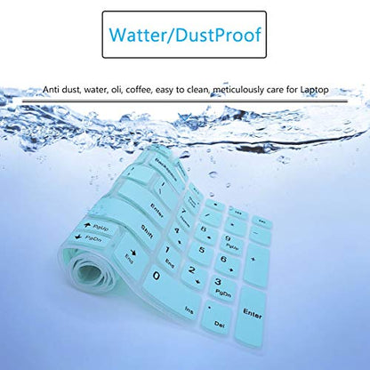 Keyboard Cover for 2021 2020 Latest Lenovo Ideapad 5 15IIL05 15.6" /Ideapad Flex 5 15IIL05 /Ideapad Slim 7 15 15.6" |New Lenovo Flex 5 15 15.6 (with Numeric Keypad) US Keyboard Cover - color: Hot blue
