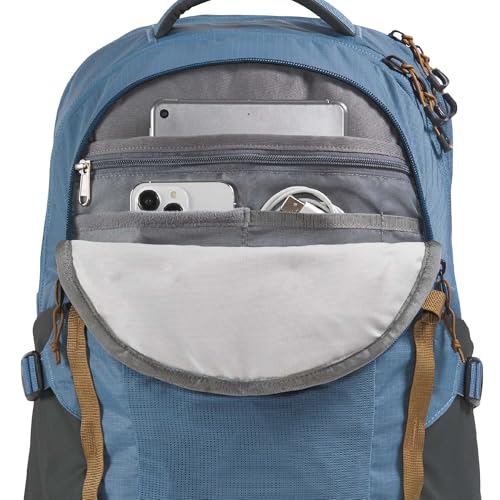 The North Face Recon Everyday Laptop Backpack - Daypack, Water Repellent, Laptop Sleeve, 2 Water Bottle Pockets, Winslor Blue, One Size