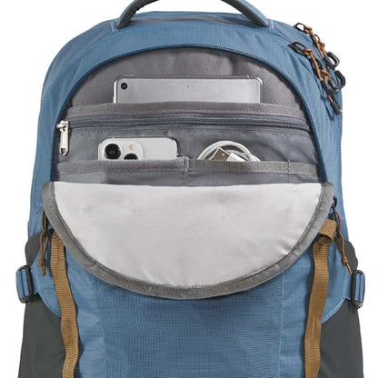 The North Face Recon Everyday Laptop Backpack - Daypack, Water Repellent, Laptop Sleeve, 2 Water Bottle Pockets, Winslor Blue, One Size