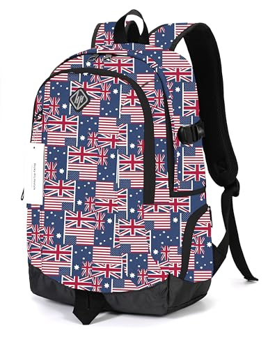 rickyh style School Backpack Travel Bag for Men & Women Lightweight College Back Pack with Laptop Compartmen - color: 09myq