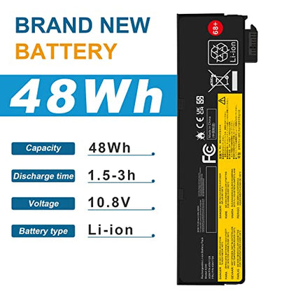68+ 45N1128 X240 Battery Compatible with ThinkPad T440 T440s T450 T450s T460 T460P T470P T550 T560 L450 L460 L470 P50S W550s X250 X260 X270 45N1125 45N1126 45N1127 45N1129 45N1130 0C52861 0c52862 - size: 8.14*2.44*0.82inch X240
