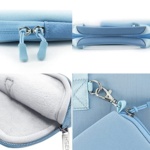 Hseok Laptop Sleeve 13.3-14 inch Case with Small Pouch, Neoprene Computer Bag Compatible with MacBook Neo/Pro 14 M5/M4/M3/M2/M1, Mac Air/Pro 13.3, XPS 14 and Most 13-14 inch Notebooks,S02B01 - color: S02B01, size: 13"-14"