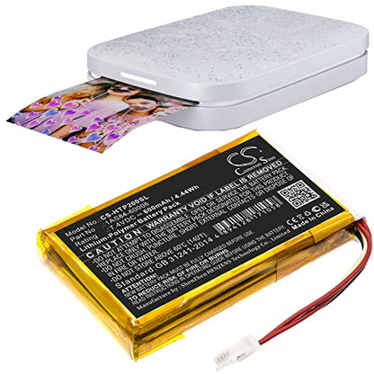 Cameron Sino New 600mAh / 4.44WhReplacement Battery Fit for HP Sprocket 200 1AS84-60006