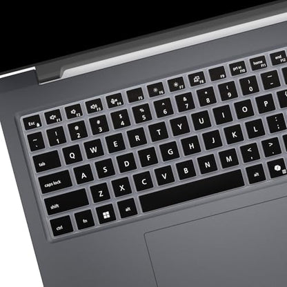 Keyboard Cover for 16" Dell Pro 16/Pro 16 Plus/Pro Max 16 PB16250 PB16255 PC16250 PC16255 MC16250 MC16255 & Dell Pro Max 18 Plus MB1825 18" (NOT FIT Pro 16 Premium DA16250, Dell Pro 3/5/7 16") - color: Black
